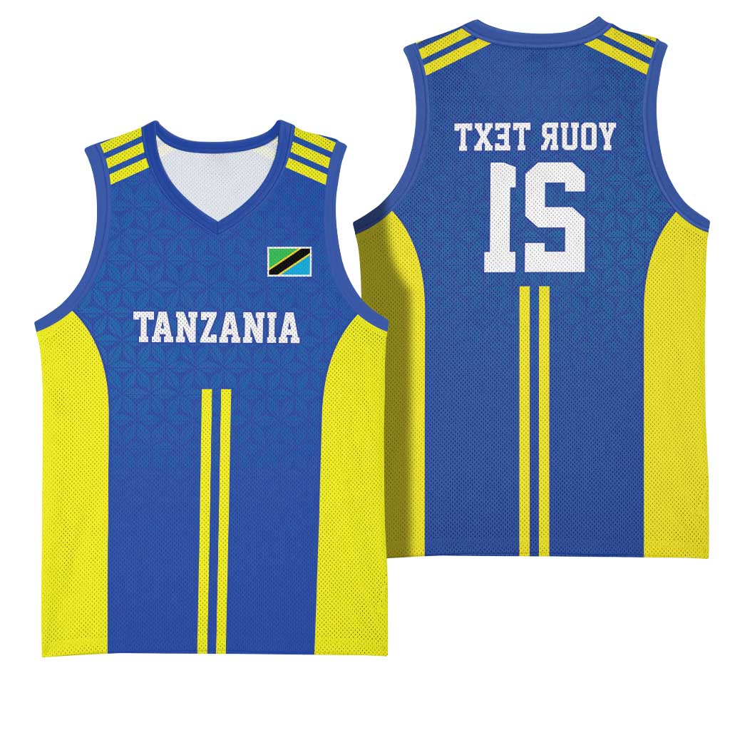 Custom Football African Tanzania Basketball Jersey Taifa Stars Go Champion - African Pride