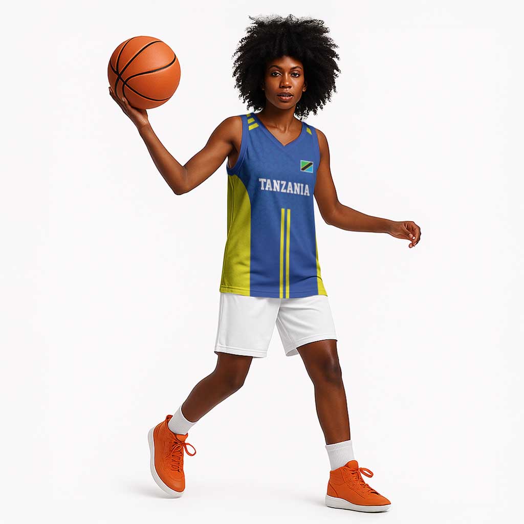 Custom Football African Tanzania Basketball Jersey Taifa Stars Go Champion - African Pride