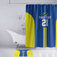 Custom Football African Tanzania Bathroom Set Taifa Stars Go Champion