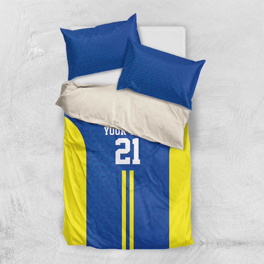 Custom Football African Tanzania Bedding Set Taifa Stars Go Champion - African Pride