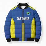 Custom Football African Tanzania Bomber Puffer Jacket Taifa Stars Go Champion