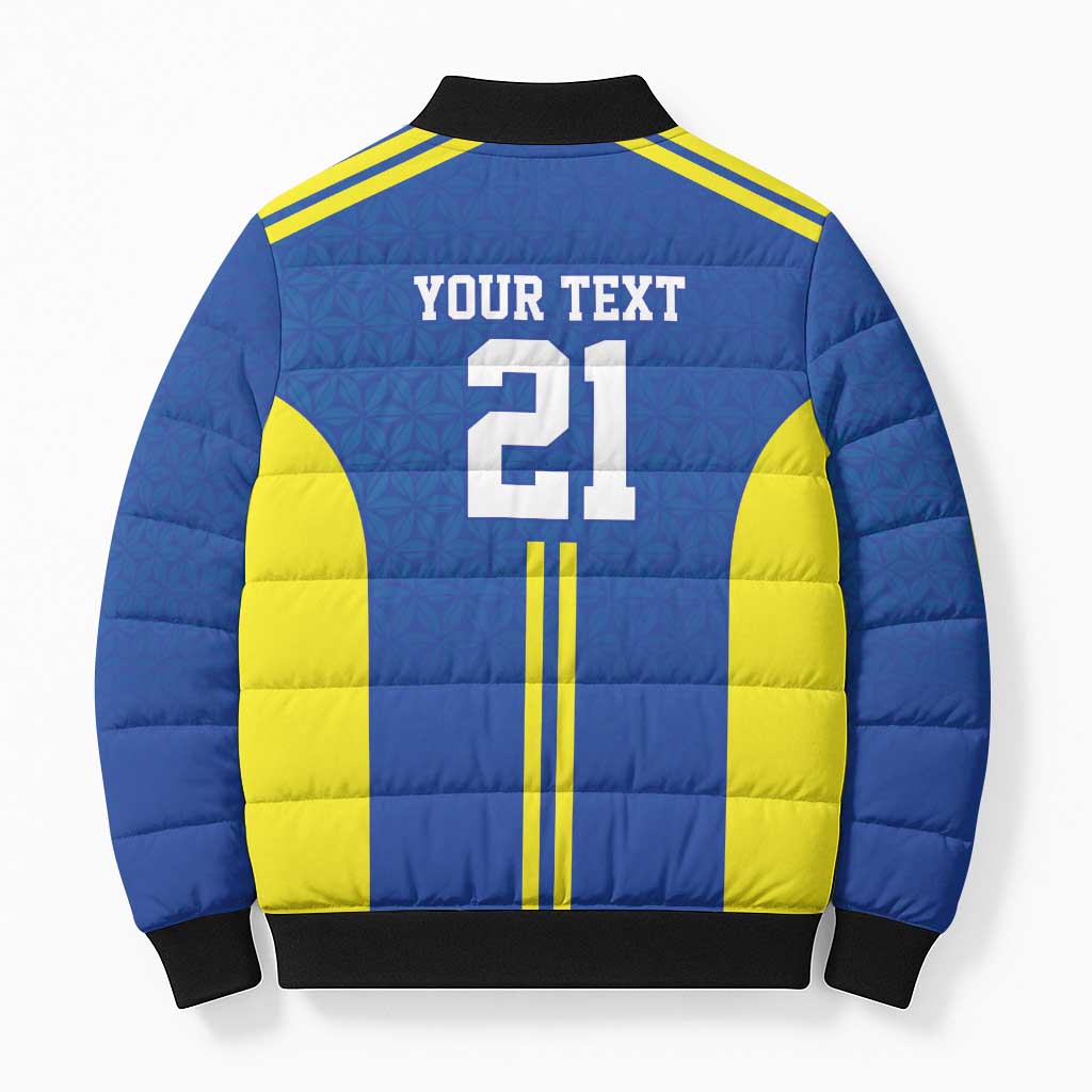 Custom Football African Tanzania Bomber Puffer Jacket Taifa Stars Go Champion