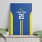 Custom Football African Tanzania Canvas Wall Art Taifa Stars Go Champion - African Pride