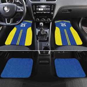 Custom Football African Tanzania Car Mats Taifa Stars Go Champion - African Pride