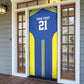 Custom Football African Tanzania Door Cover Taifa Stars Go Champion
