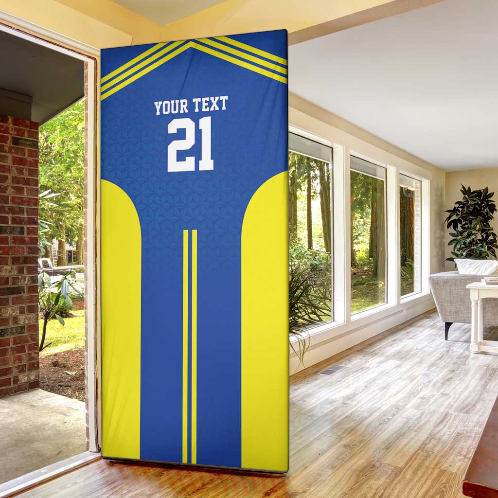 Custom Football African Tanzania Door Cover Taifa Stars Go Champion