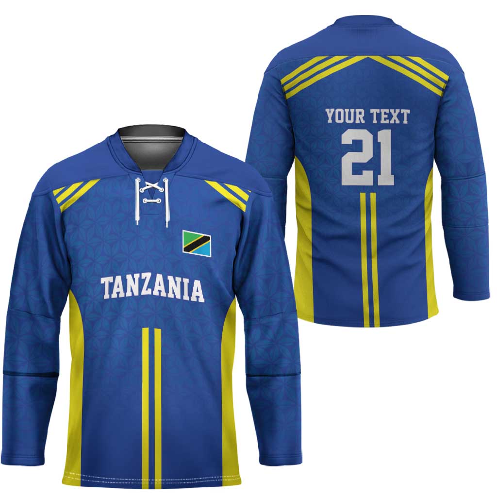 Custom Football African Tanzania Hockey Jersey Taifa Stars Go Champion