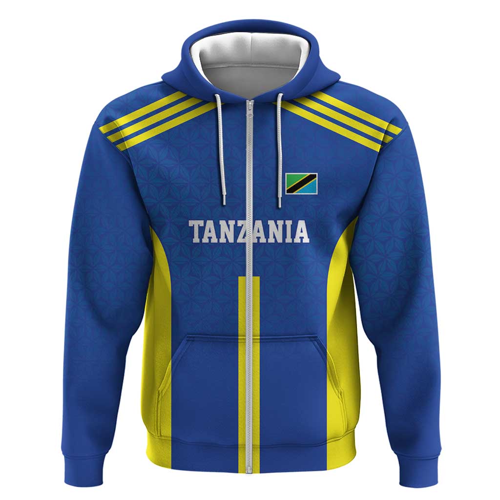 Custom Football African Tanzania Hoodie Taifa Stars Go Champion - African Pride