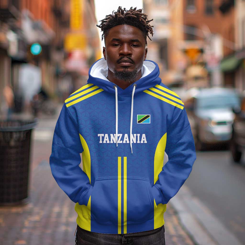 Custom Football African Tanzania Hoodie Taifa Stars Go Champion - African Pride