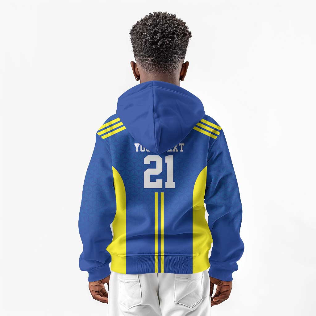 Custom Football African Tanzania Kid Hoodie Taifa Stars Go Champion - African Pride