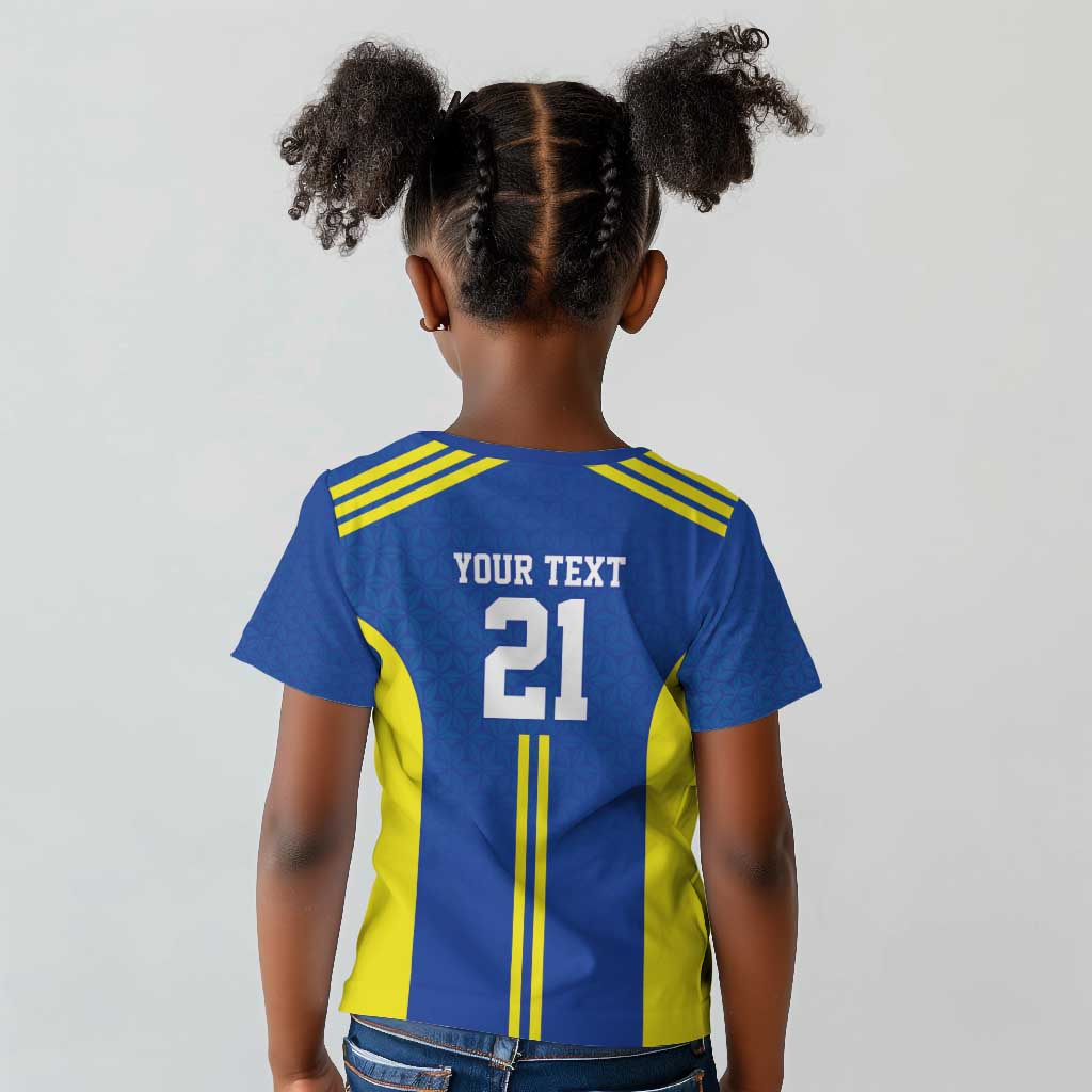 Custom Football African Tanzania Kid T shirt Taifa Stars Go Champion - African Pride