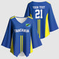 Custom Football African Tanzania Kimono Sleeve Blouse Taifa Stars Go Champion