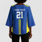 Custom Football African Tanzania Kimono Sleeve Blouse Taifa Stars Go Champion