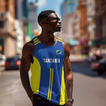 Custom Football African Tanzania Men Tank Top Taifa Stars Go Champion - African Pride