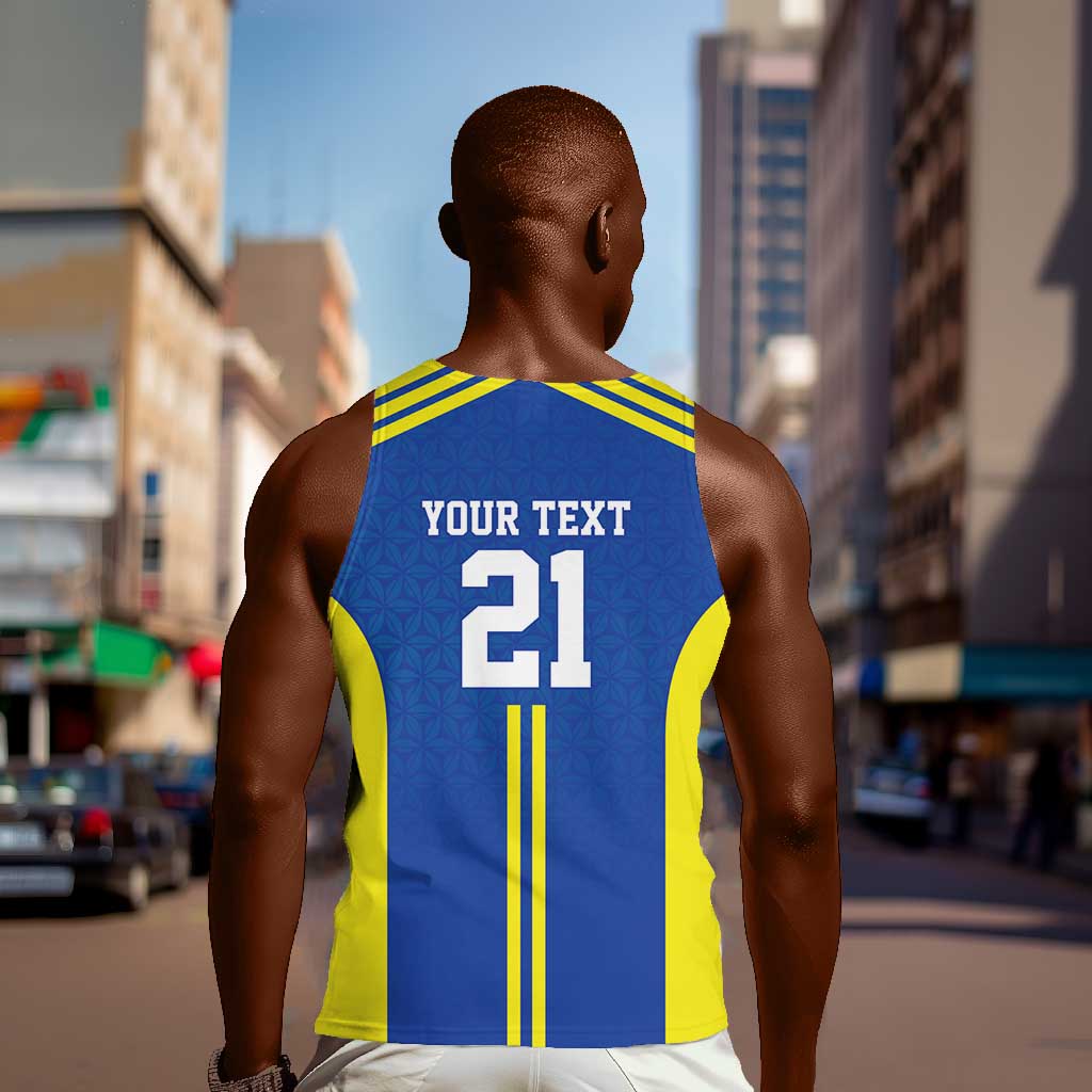 Custom Football African Tanzania Men Tank Top Taifa Stars Go Champion - African Pride