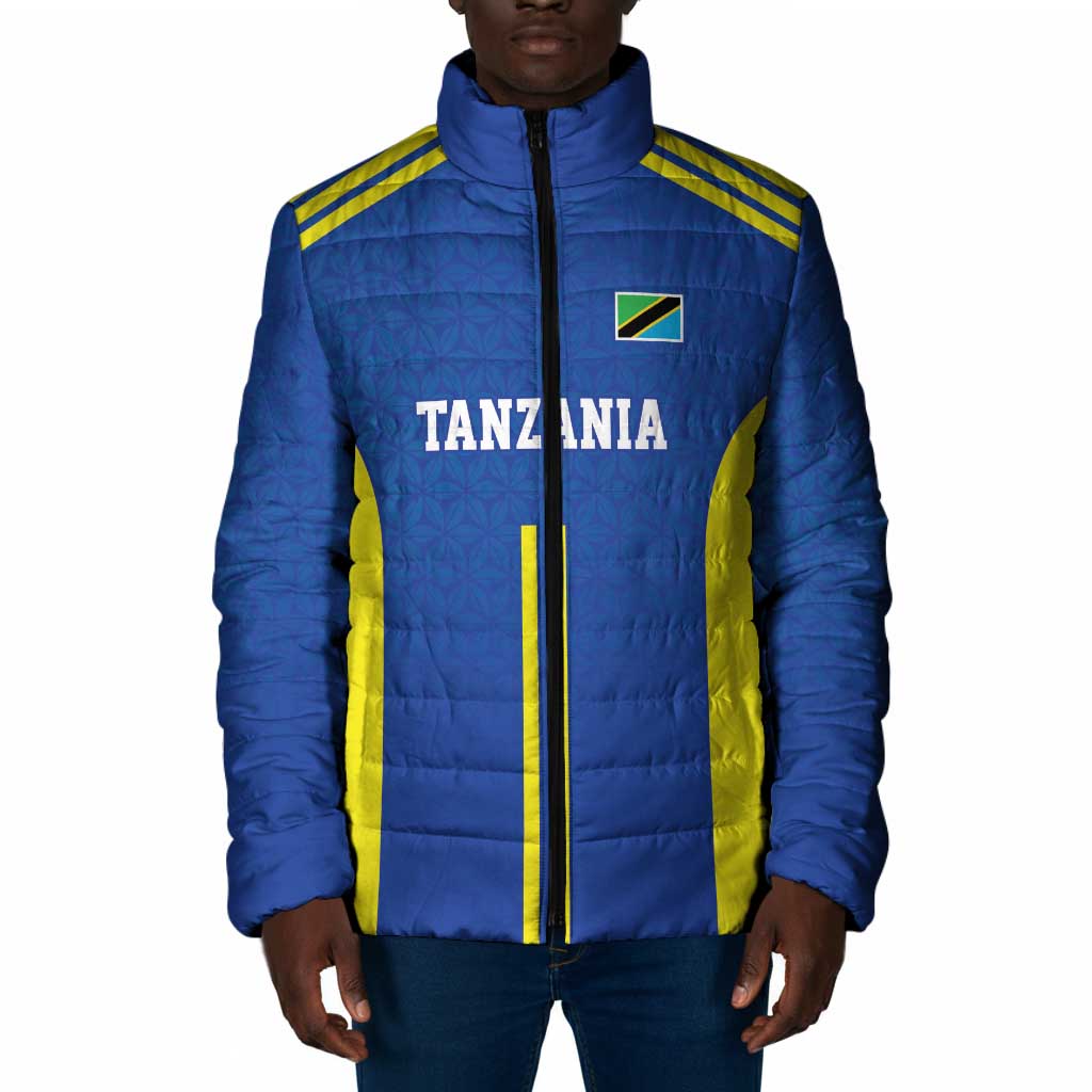 Custom Football African Tanzania Padded Jacket Taifa Stars Go Champion
