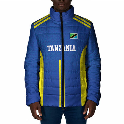 Custom Football African Tanzania Padded Jacket Taifa Stars Go Champion