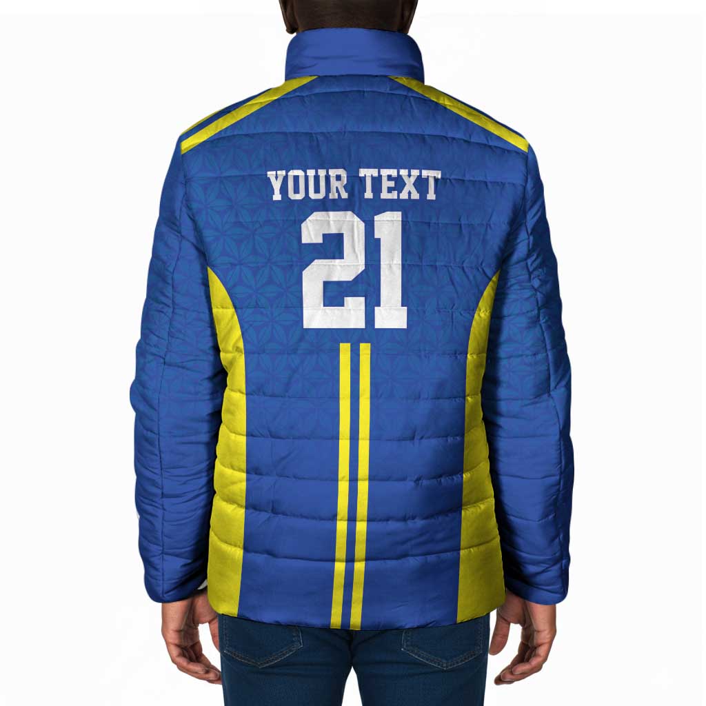 Custom Football African Tanzania Padded Jacket Taifa Stars Go Champion