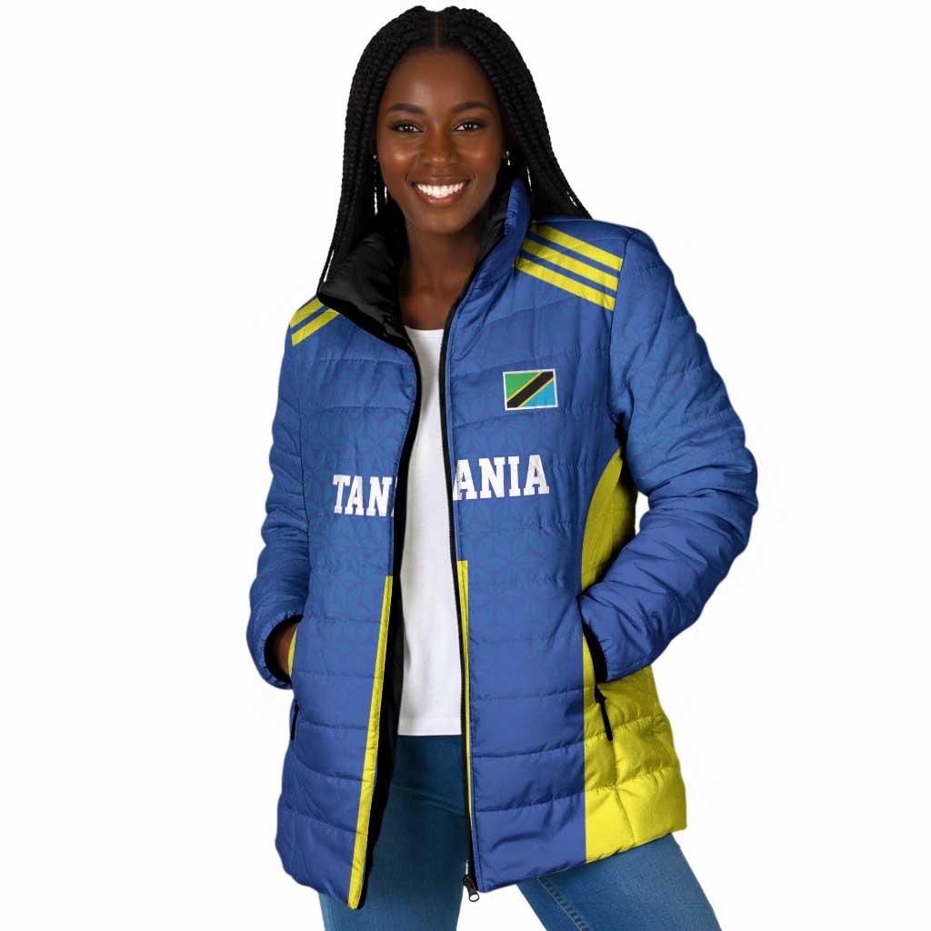 Custom Football African Tanzania Padded Jacket Taifa Stars Go Champion