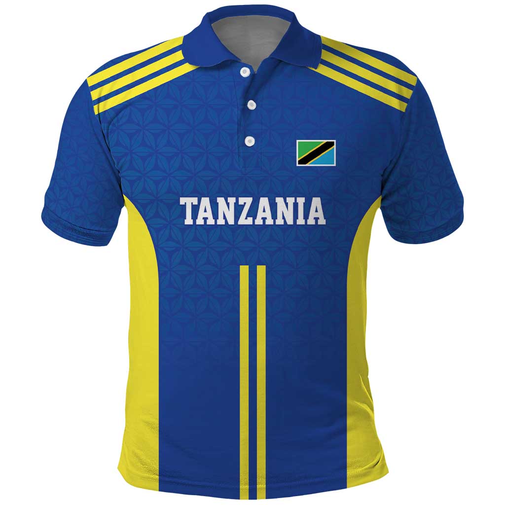 Custom Football African Tanzania Polo Shirt Taifa Stars Go Champion - African Pride