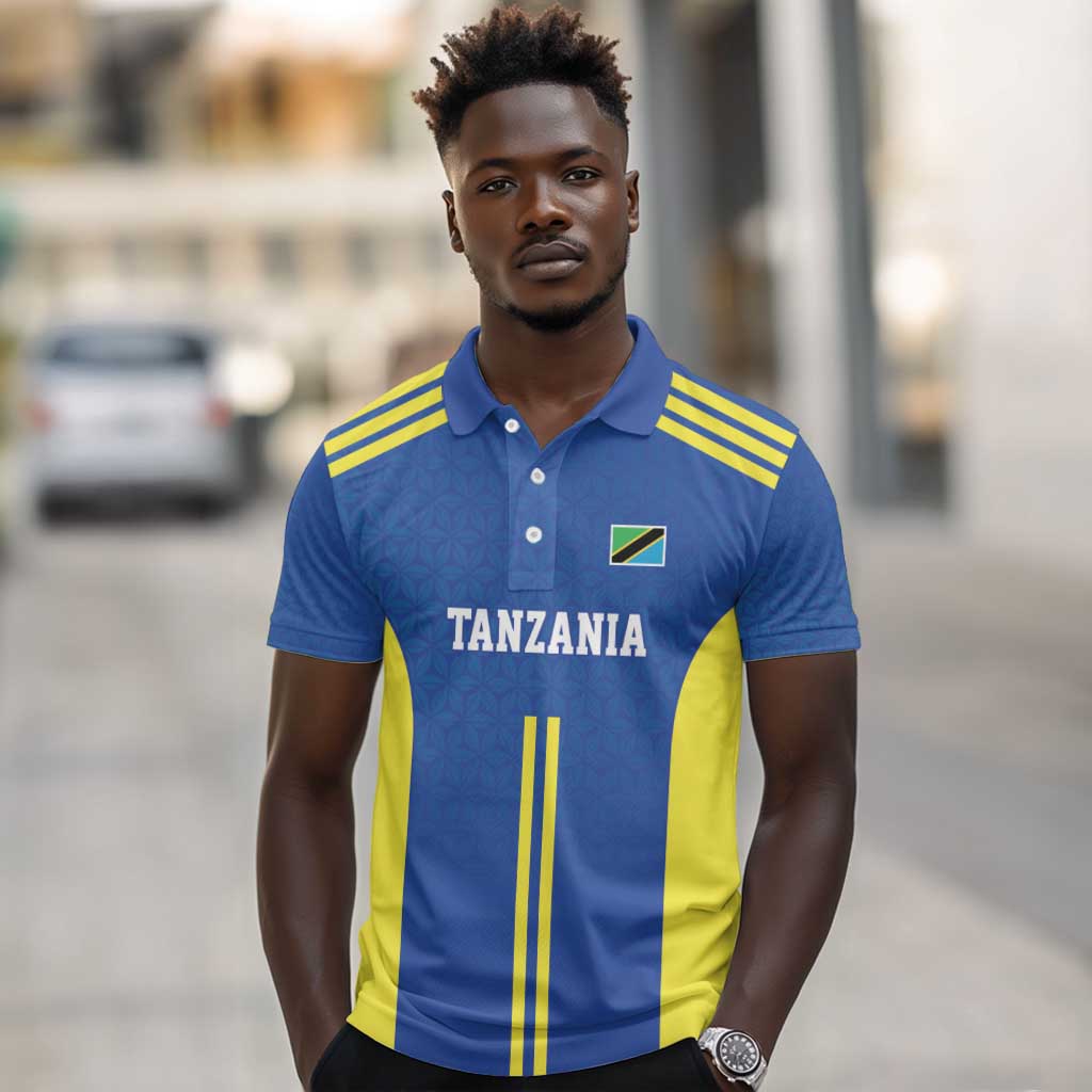 Custom Football African Tanzania Polo Shirt Taifa Stars Go Champion - African Pride