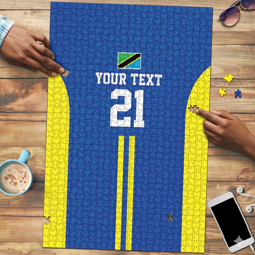 Custom Football African Tanzania Puzzle Taifa Stars Go Champion