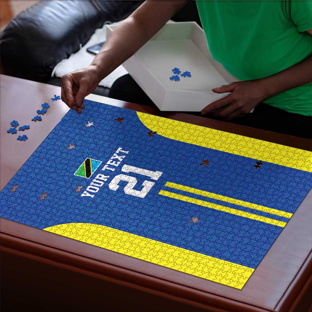 Custom Football African Tanzania Puzzle Taifa Stars Go Champion