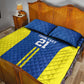 Custom Football African Tanzania Quilt Bed Set Taifa Stars Go Champion - African Pride