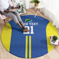 Custom Football African Tanzania Round Carpet Taifa Stars Go Champion - African Pride