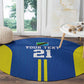 Custom Football African Tanzania Round Carpet Taifa Stars Go Champion - African Pride