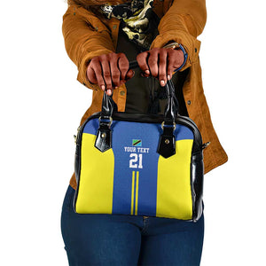 Custom Football African Tanzania Shoulder Handbag Taifa Stars Go Champion - African Pride