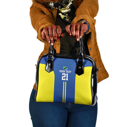 Custom Football African Tanzania Shoulder Handbag Taifa Stars Go Champion - African Pride