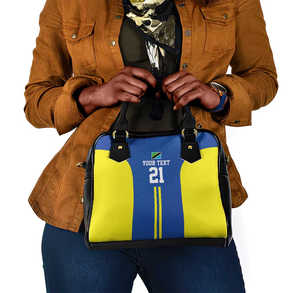 Custom Football African Tanzania Shoulder Handbag Taifa Stars Go Champion - African Pride