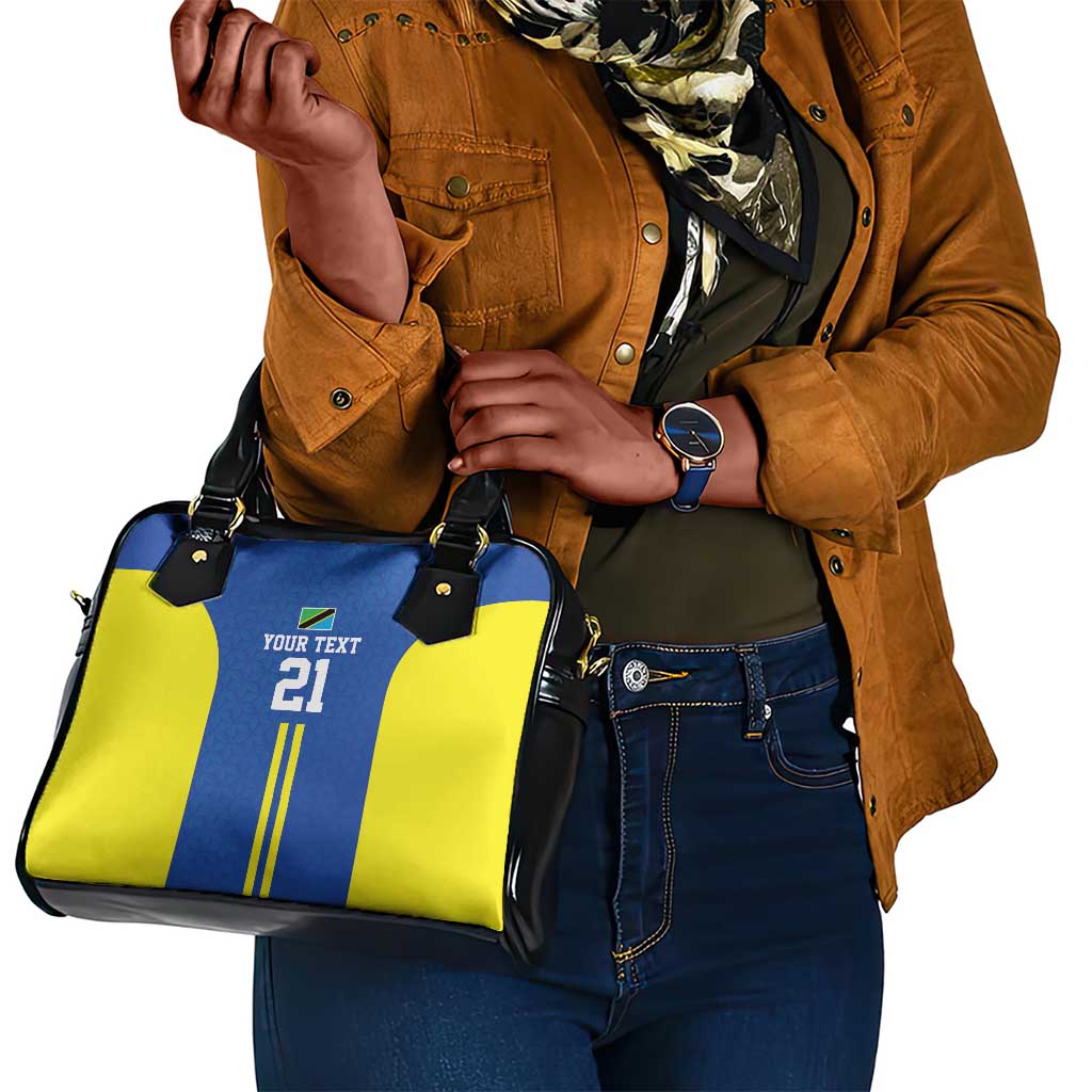 Custom Football African Tanzania Shoulder Handbag Taifa Stars Go Champion - African Pride
