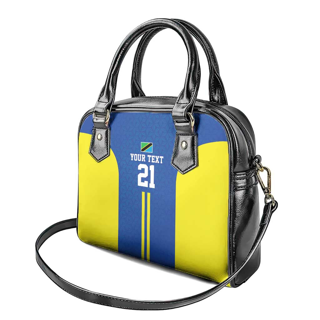 Custom Football African Tanzania Shoulder Handbag Taifa Stars Go Champion - African Pride