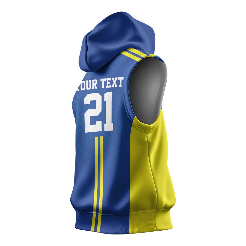 Custom Football African Tanzania Sleeveless Hoodie Taifa Stars Go Champion - African Pride