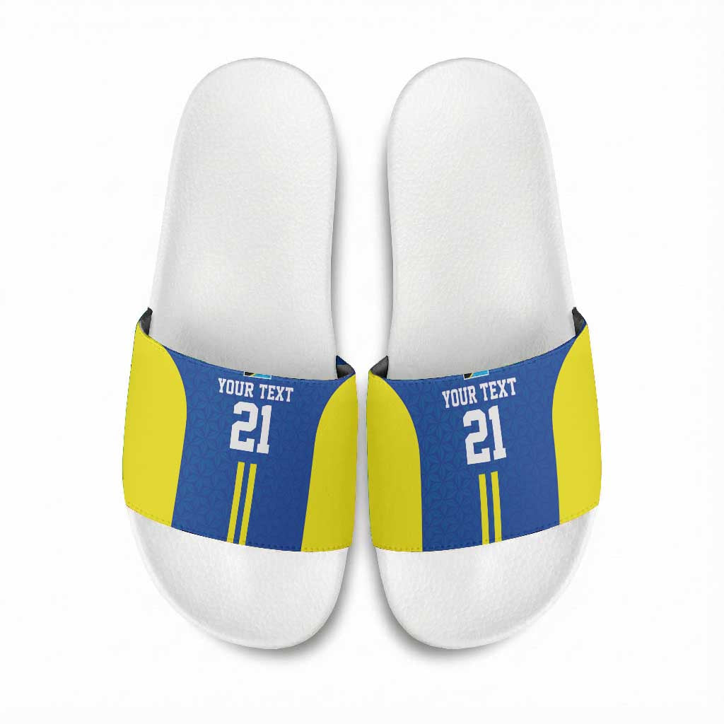 Custom Football African Tanzania Slide Sandals Taifa Stars Go Champion