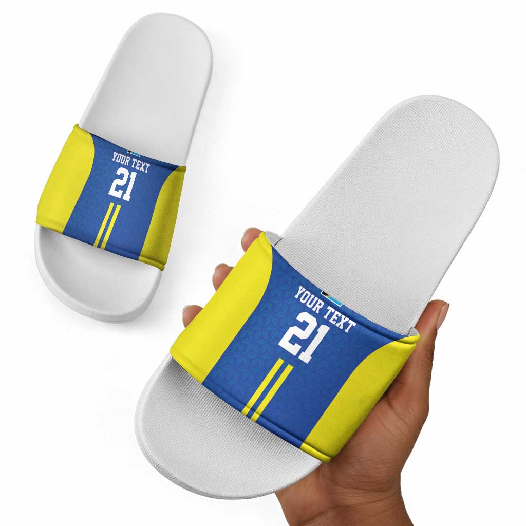 Custom Football African Tanzania Slide Sandals Taifa Stars Go Champion