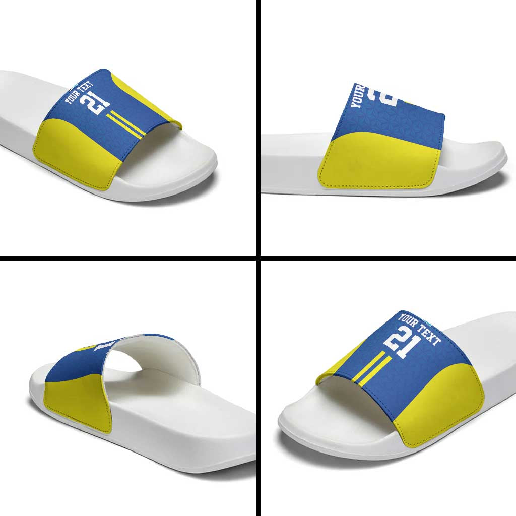 Custom Football African Tanzania Slide Sandals Taifa Stars Go Champion