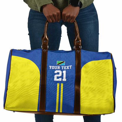 Custom Football African Tanzania Travel Bag Taifa Stars Go Champion