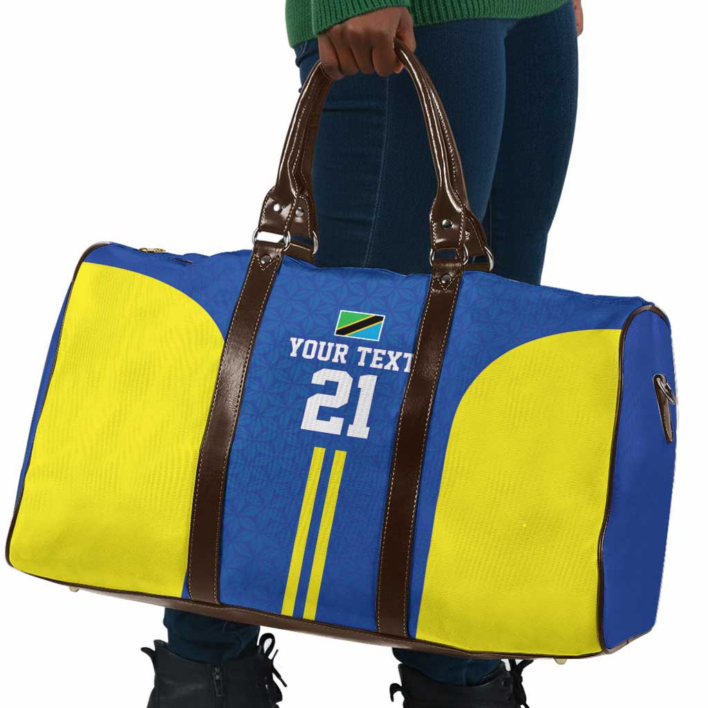 Custom Football African Tanzania Travel Bag Taifa Stars Go Champion