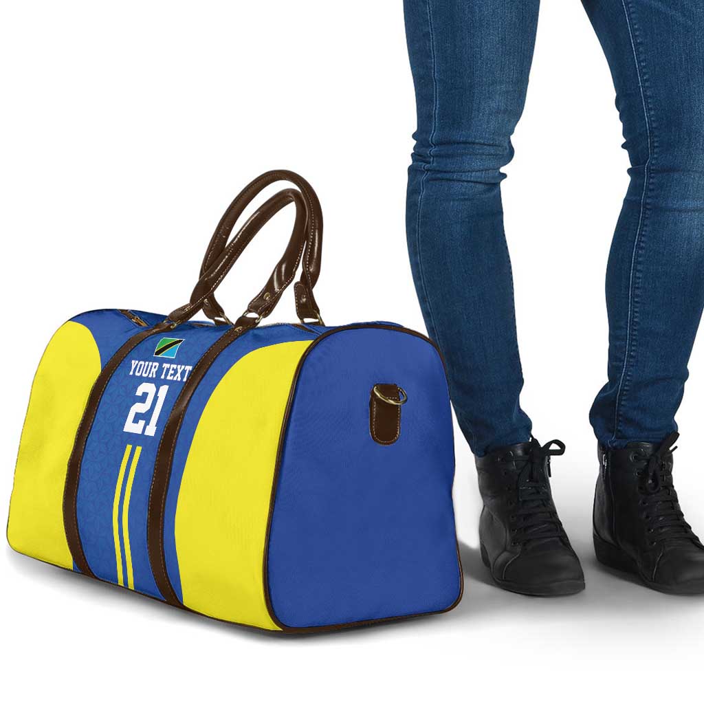 Custom Football African Tanzania Travel Bag Taifa Stars Go Champion