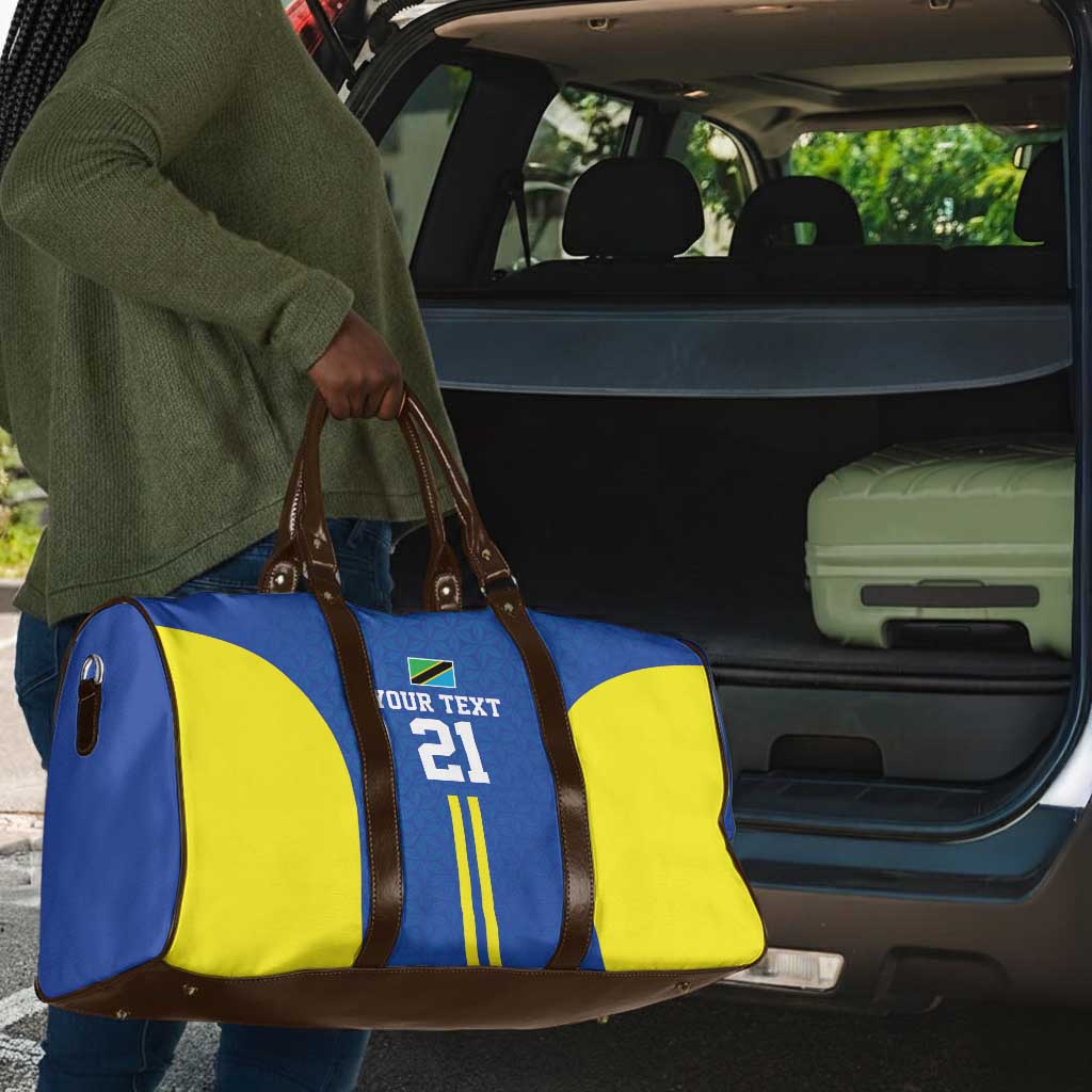Custom Football African Tanzania Travel Bag Taifa Stars Go Champion