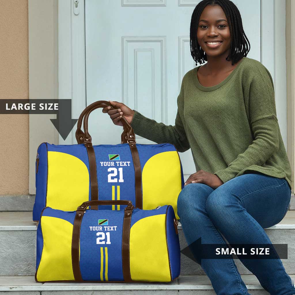 Custom Football African Tanzania Travel Bag Taifa Stars Go Champion