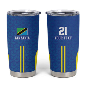 Custom Football African Tanzania Tumbler Cup Taifa Stars Go Champion - African Pride