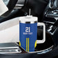 Custom Football African Tanzania Tumbler With Handle Taifa Stars Go Champion - African Pride