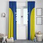 Custom Football African Tanzania Window Curtain Taifa Stars Go Champion - African Pride