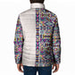 African Ndebele Art Patterns Padded Jacket Beige Half Style