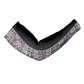 African Ndebele Art Patterns Arm Sleeves Black Half Style