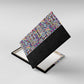 African Ndebele Art Patterns Canvas Wall Art Black Half Style